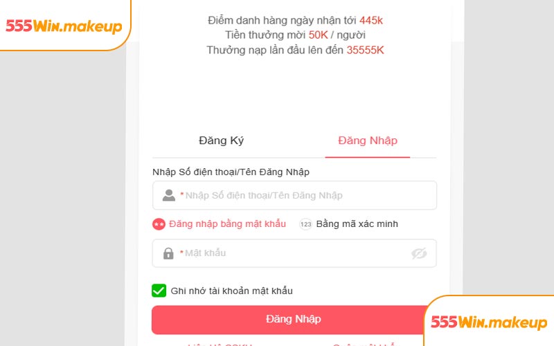 Hướng dẫn chi tiết quy trình đăng ký 555WIN